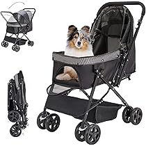 Amazon.co.jp: LPOTIUS ペットカート 軽量 折りたたみ 対面式